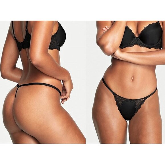 Victoria's Secret Dream Angels V-String Panty Thong S M L XL Smooth Silky - Picture 2 of 8